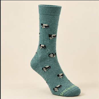 Pande-monium | Crew Socks view 1