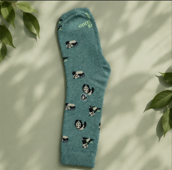 Pande-monium | Crew Socks view 2