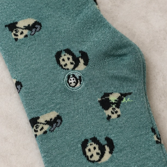Pande-monium | Crew Socks view 3