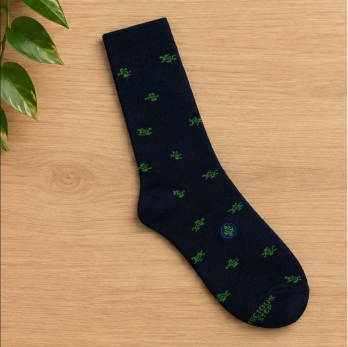 Neon Reef | Crew Socks view 3