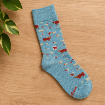 Rooster island | Crew Socks view 3