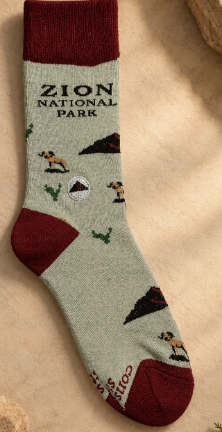 Zion Trekker | Crew Socks