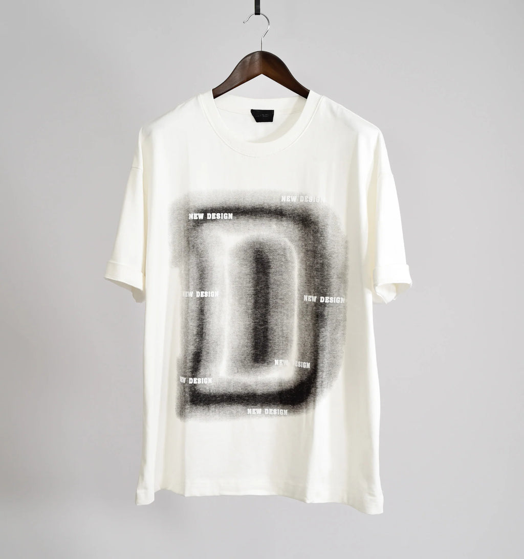 Men’s Letter “D” Graphic Design T-Shirt